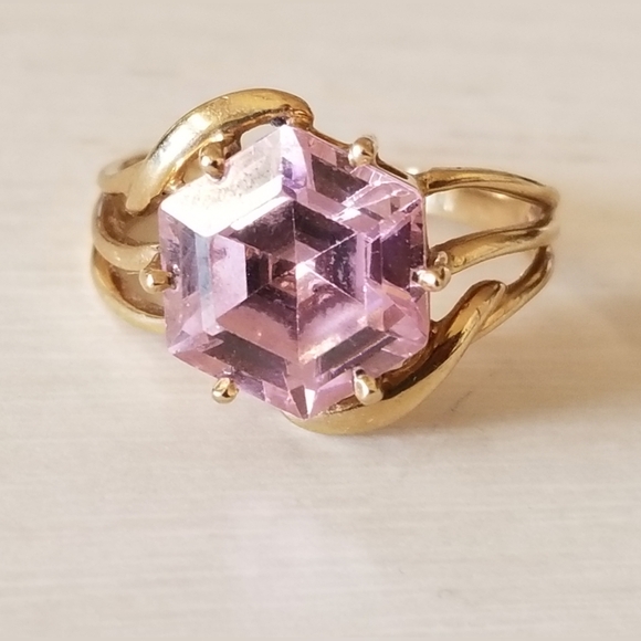 Stampd Jewelry - 10K Gold CZ Statement Ring